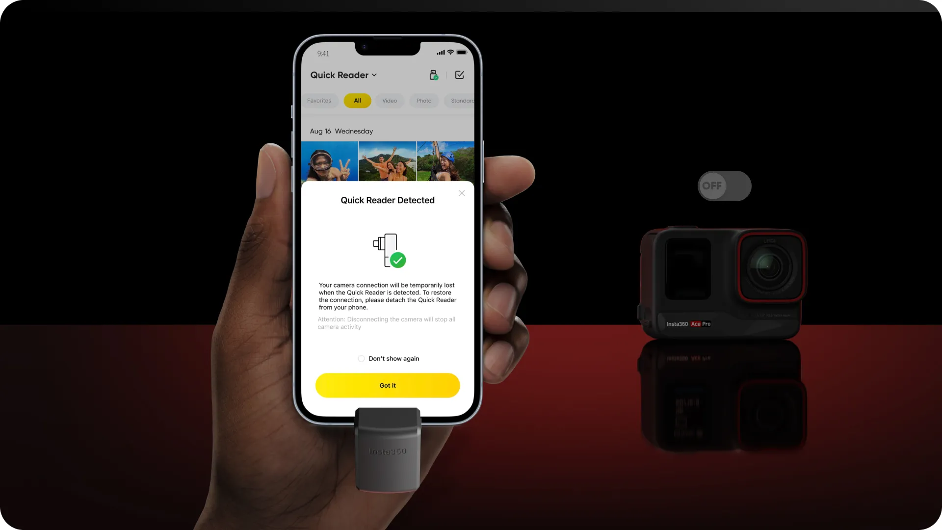 No Wi-Fi needed, a workflow that saves time.