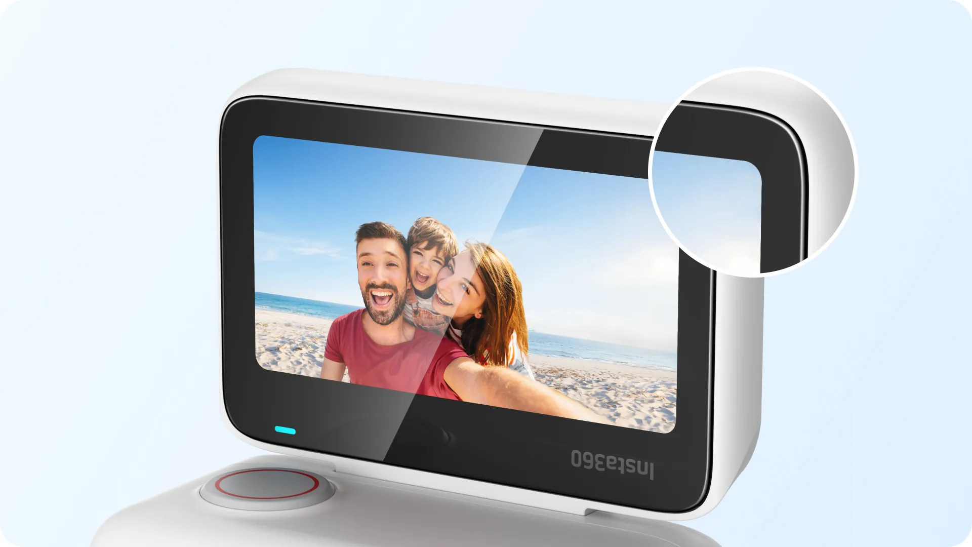 Precision-engineered 2.5D rounded edges.