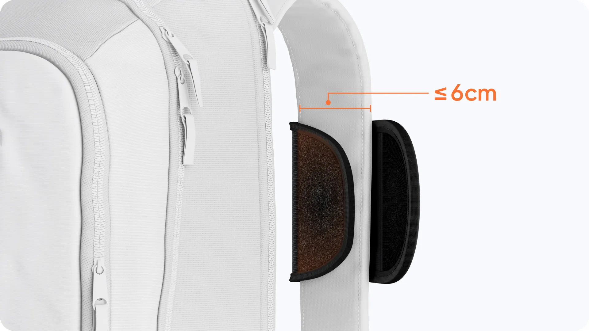 Adapts to your strap.