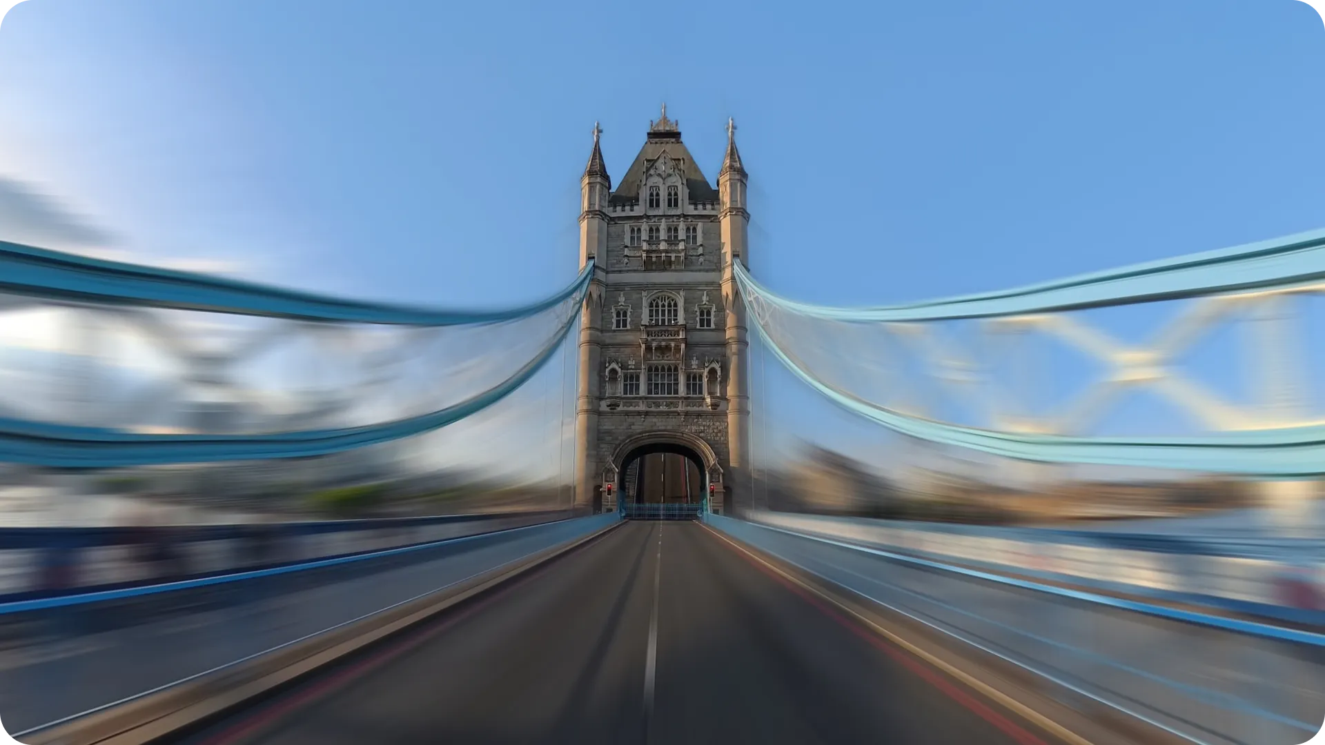 Cinematic motion blur.
