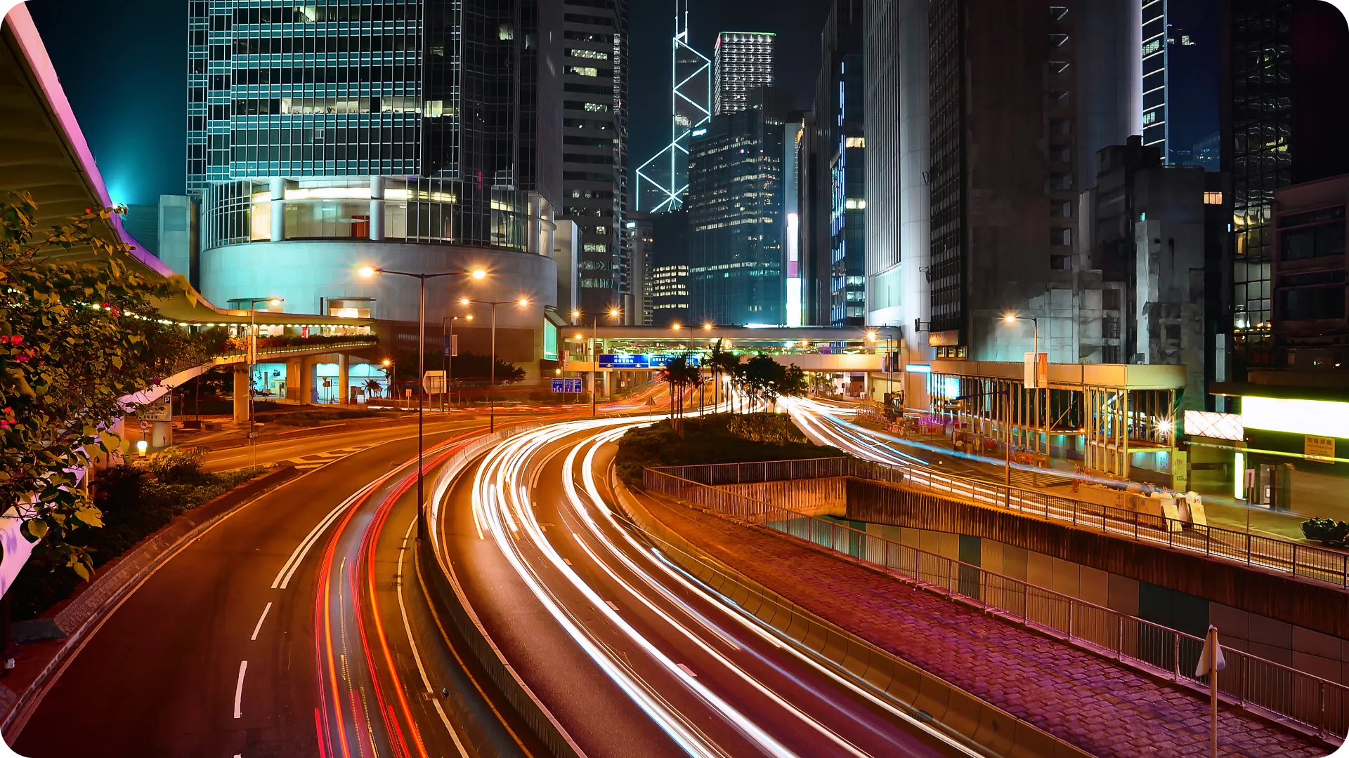 Long exposure effects.