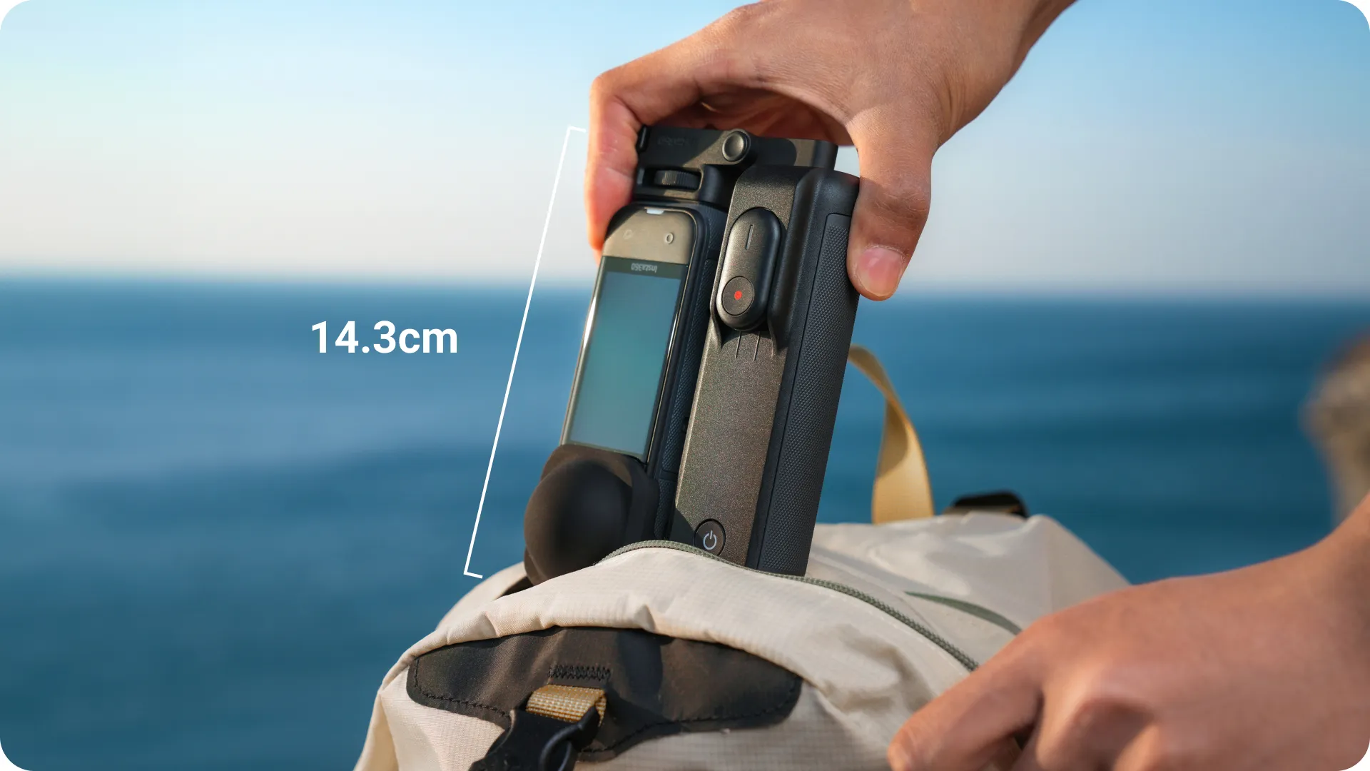 Fits in your pocket, or your palm.