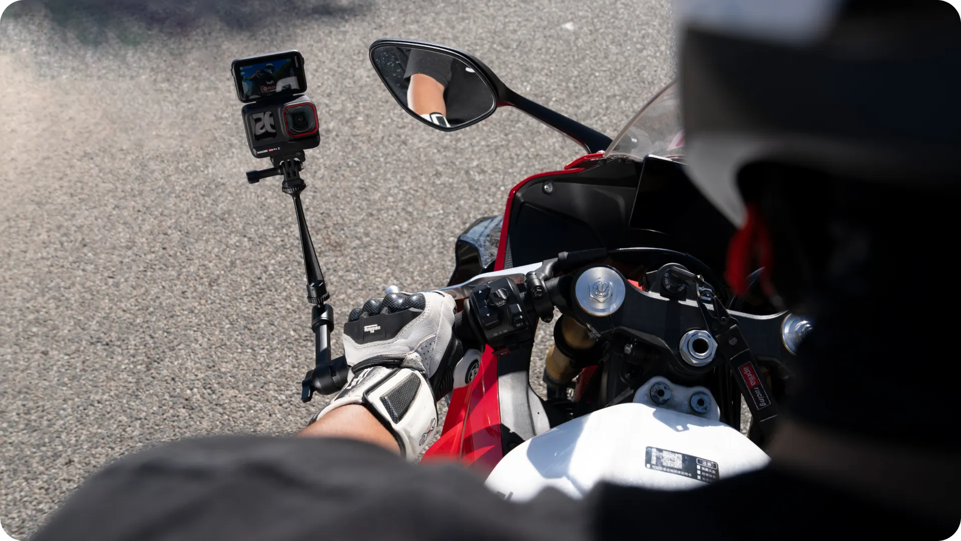 Ride steady, shoot steady.