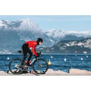 Castelli - jacheta ciclism vreme rece pentru femei Alpha Ros 2 W Jacket - albastru deschis negru