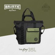 Instinct - geanta multifunctionala Ballistic Tote 35 litri - negru verde army