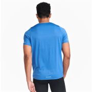 2XU - tricou tehnic pentru barbati Light Speed Tee - albastru intens Starling Reflectorizant