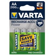 Varta -  set acumulatori AA Recharge Accu 2100 mAh - 4buc