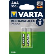 Varta - set acumulatori AAA Recharge Accu Phone 550 mAh - 4 buc