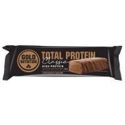 Gold nutrition - baton proteic total protein bar, aroma ciocolata - 46 g