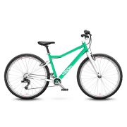 Woom - bicicleta copii 26&quot; Woom 6, varsta recomandata 10-14 ani (140-165cm) - 9,5 kg - verde alb