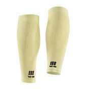 CEP - Compresie gamba femei Calf Sleeves - galben deschis lamaie negru