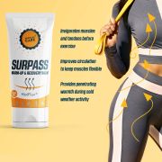 Surpass - gel incalzire si recuperare dupa efort Warm up and Recovery Balm - 200ml