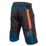 O-Neal - Pantaloni scurti ciclism MTB pentru barbati Element FR hybrid - albastru petrol negru portocaliu