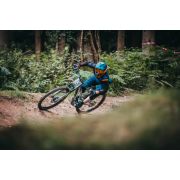 O-Neal - Pantaloni scurti ciclism MTB pentru barbati Element FR hybrid - albastru petrol negru portocaliu