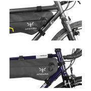 Apidura - geanta cadru bicicleta Expedition Frame Pack 4.5 litri (pentru cadru compact) - gri negru