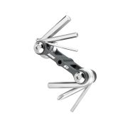 Topeak - set chei bicicleta Mini 6 multitool - gri argintiu