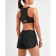 2XU - Bustiera sport pentru femei XVENT Crop - negru