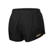 2XU - Pantaloni scurti de alergare pentru femei GHST 3&quot; Stretch Woven Short - negru auriu