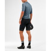 2XU - tricou ciclism barbati Elite Cycle  Jersey - gri albastru fade