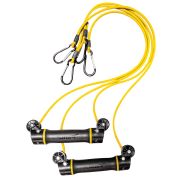 Finis corzi antrenement Dryland Trainer, 7mm - galben (nivel mediu)