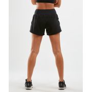 2XU - Pantaloni scurti de alergare pentru femei XVENT 4&quot; Short - negru gri