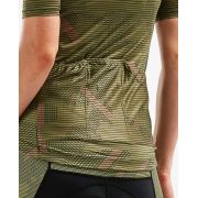 2XU - Tricou pentru ciclism pentru femei Aero Cycle Jersey - verde camuflaj