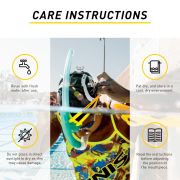 Finis Snorkel Stability Speed - galben