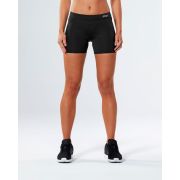 2XU - Pantaloni scurt de compresie pentru femei Fitness Compression Short - negru