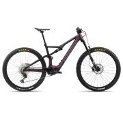 Orbea Rise H30 2024 - bicicleta electrica full suspension - mov Metallic Mulberry-Black (Matt)