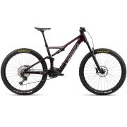 Orbea Rise M20 - bicicleta electrica full suspension 29&quot; - rosu Wine Red Carbon View | Titanium- 2024