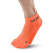 CEP - sosete compresie scurte - The Run Socks Low Cut v3 - Coral