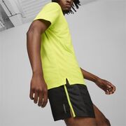 Puma - pantaloni scurti alergare pentru barbati Run Favorite Velocity 5 inch pants - negru verde electric lime