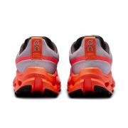 On Cloudsurfer Trail waterproof - pantofi alergare pentru femei - portocaliu flacara mov deschis