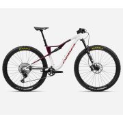 Orbea Oiz H10 - bicicleta MTB full suspension XC 29&quot; - alb White Chic- Shadow Coral (Gloss)