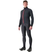 Castelli - Jacheta ciclism vreme rece sau iarna, Entrata Jacket - negru rosu