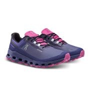 On Cloudvista waterproof - pantofi alergare pentru femei - albastru acai roz negru