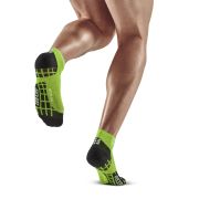 CEP - sosete compresie scurte Ultralight Compression Socks Low Cut - verde deschis negru