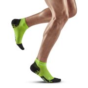 CEP - sosete compresie scurte Ultralight Compression Socks Low Cut - verde deschis negru