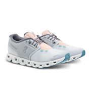 On Cloud 5 Push - pantofi alergare pentru femei - gri glaciar alb nevopsit roz albastru