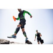 Orca - protectie neopren pentru gamba inot SwimRun Calf Guards - negru verde