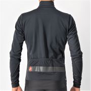 Castelli - jacheta ciclism iarna pentru barbati Raddoppia 3 jacket - Negru gri Reflex