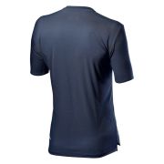 Castelli tricou tehnic casual cu maneca scurta Tech Tee - albastru dark inifity