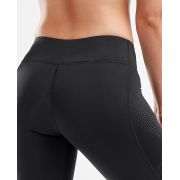 2XU - Colanti compresie femei talie medie Mid-Rise Compression Tight - negru