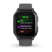 Garmin Venu SQ 2 AMOLED smartwatch cu functii sport - gri shadow