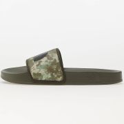 The North Face - slapi Base Camp Slides III M - verde Military Olive StippLED Camo Print | TNF Black