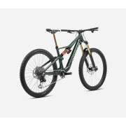 Orbea RALLON M11 AXS 2024 - bicicleta Enduro MTB - verde Forest Green Carbon View (Matt-Gloss) - Blue Stone