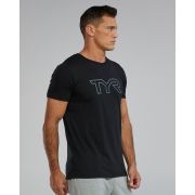 TYR - Tricou - Logo masculin - negru