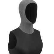 Orca -Vesta neopren pentru barbati cu gluga inot apa rece Heatseeker Hood vest - negru