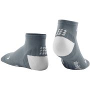 CEP - sosete compresie scurte femei Ultralight Compression Socks Low Cut W - gri inchis gri deschis