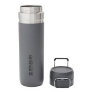 Stanley - termos tip bidon apa GO Quick Flip Water Bottle - gri inchis carbune - 0.7 L